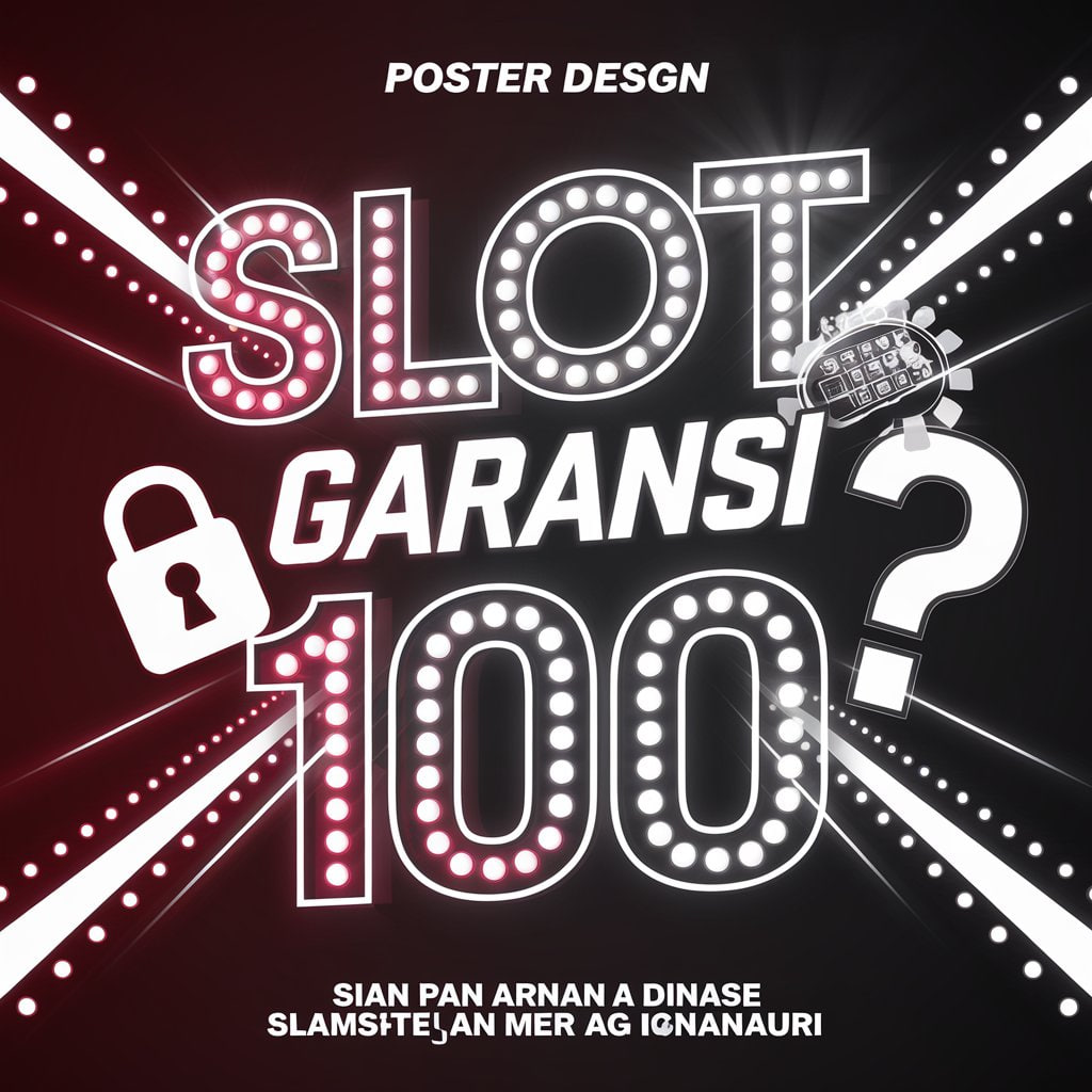 SLOT GARANSI 100